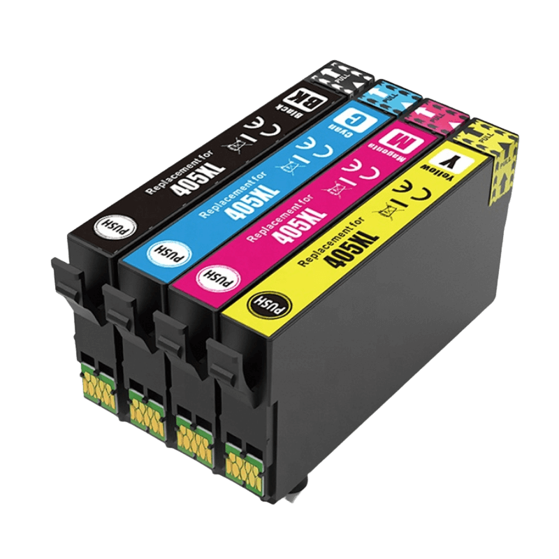 4 stk. XL Epson 405XL Printerpatron rabatpakke - Kompatibel