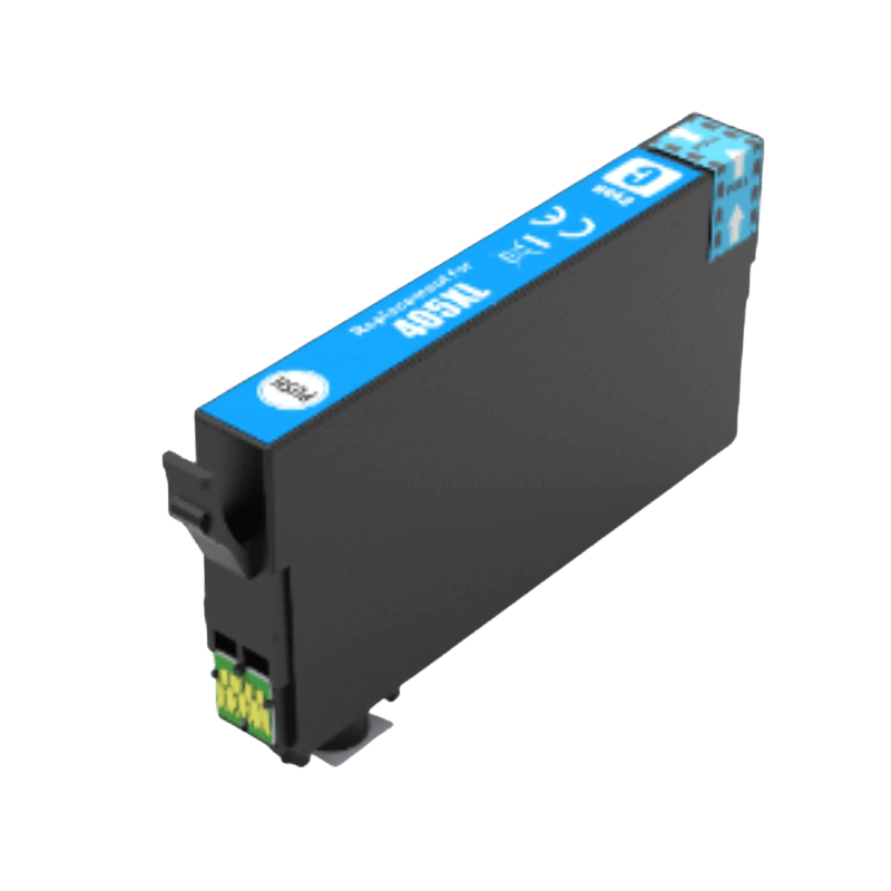 C13T05H24010 Epson 405XL cyan XL Printerpatron - 18 ml. - Kompatibel