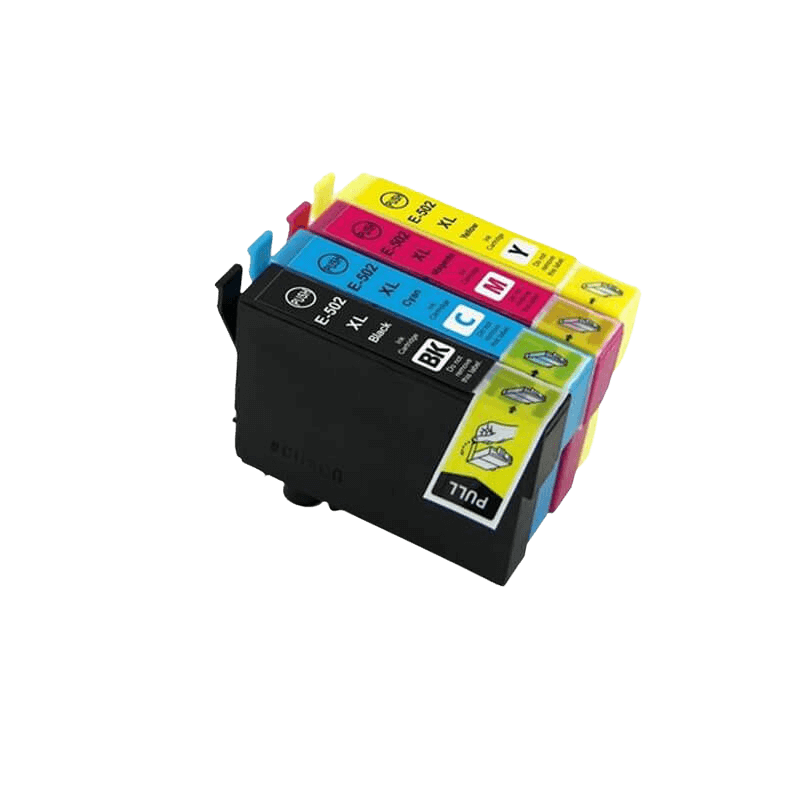 4 stk. XL Epson 502XL Printerpatron rabatpakke - Kompatibel