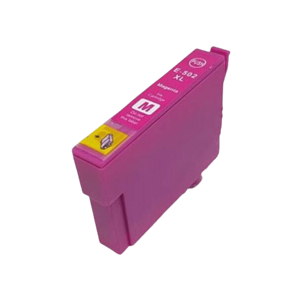 C13T02W34010 Epson 502XLM magenta XL Printerpatron - 13,5 ml. - Kompatibel