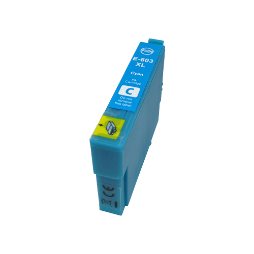 C13T03A24010 Epson 603XL cyan XL Printerpatron - 10 ml. - Kompatibel