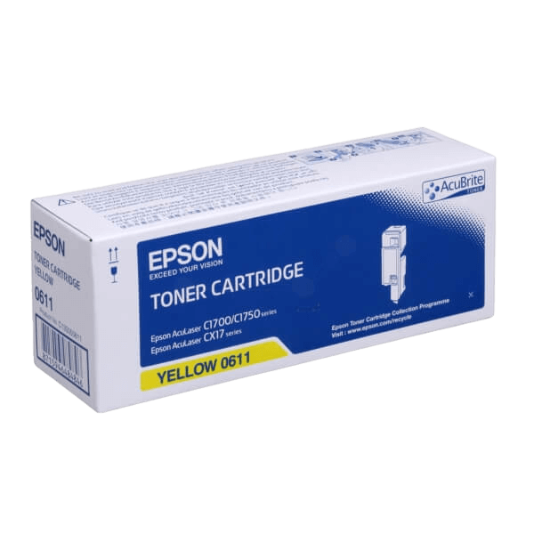 Epson C13S050611 gul Printerpatron - 1400 sider - Original