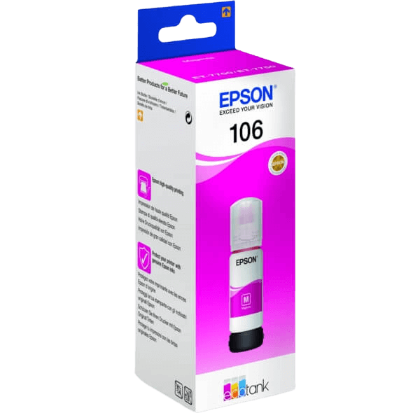 C13T00R340 Epson 106 magenta Printerpatron - 70 ml. - Original
