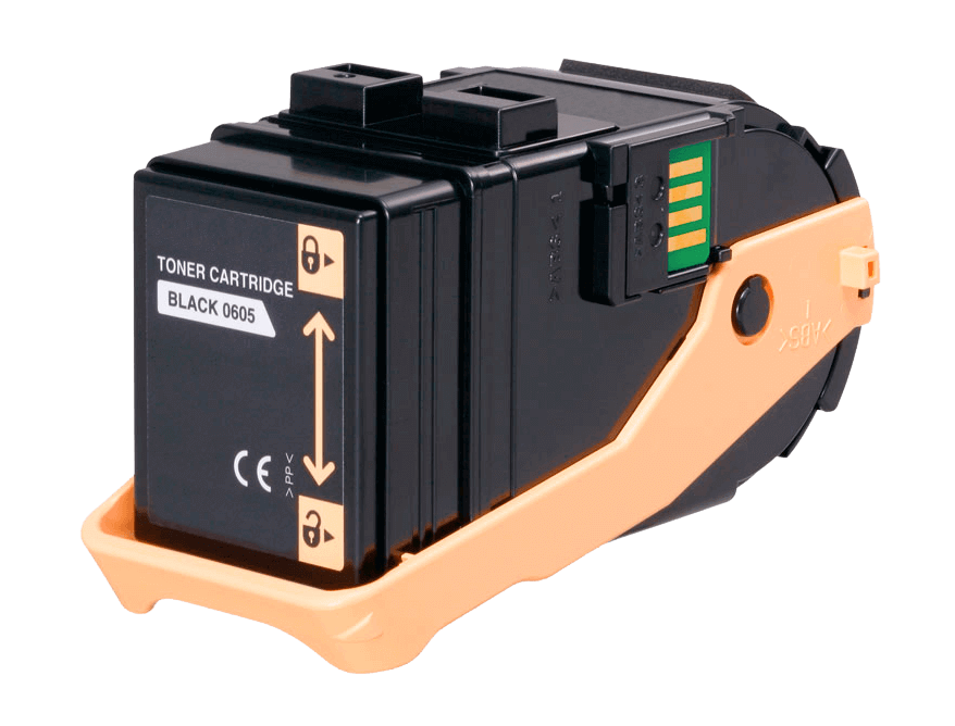 C13S050605 Epson C9300 sort Printerpatron - 6500 sider - Kompatibel