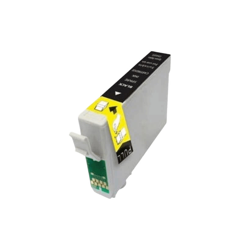 C13T07114011 Epson T0711 sort Printerpatron - 10 ml. - Kompatibel