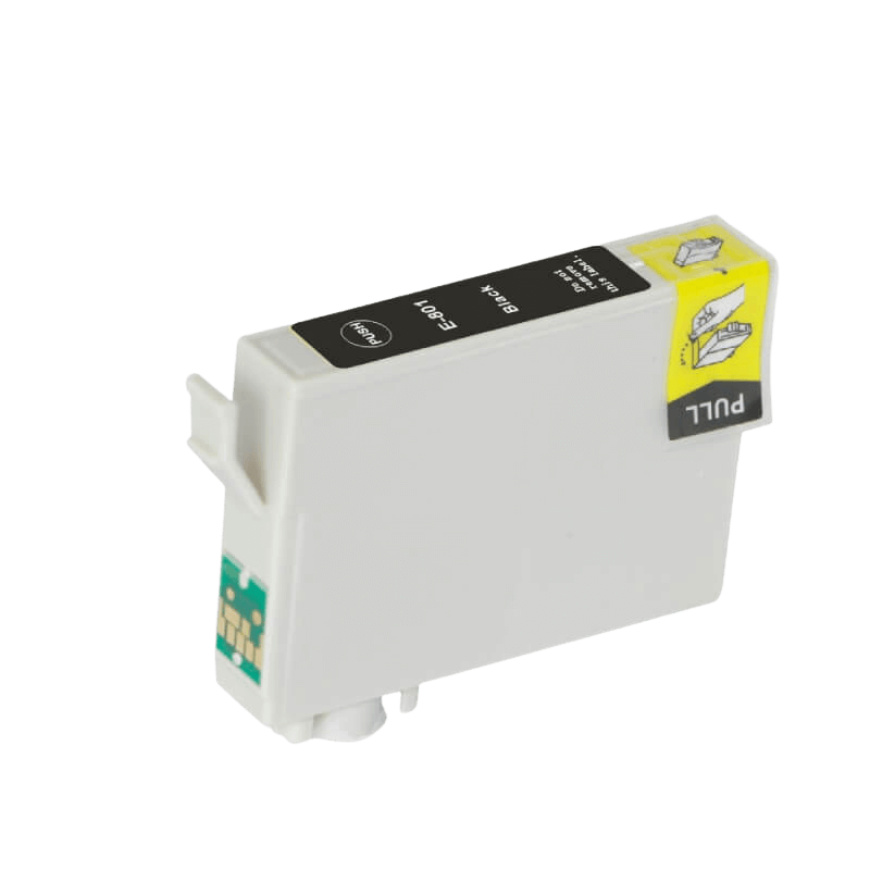 C13T08014011 Epson T0801 sort Printerpatron - 13 ml. - Kompatibel