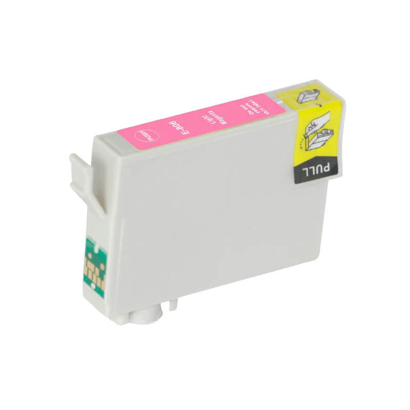C13T08064011 Epson T0806 lys magenta Printerpatron - 13 ml. - Kompatibel