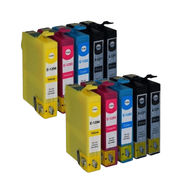 10 stk. XL Epson T1291 Printerpatron rabatpakke - Kompatibel