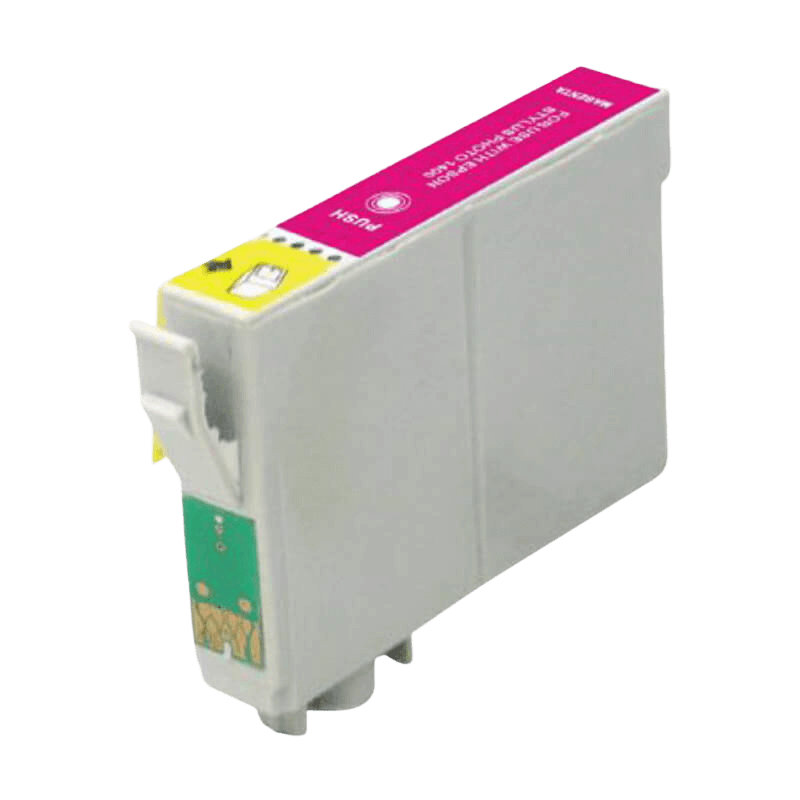 C13T12934011 Epson T1293 magenta XL Printerpatron - 13 ml. - Kompatibel