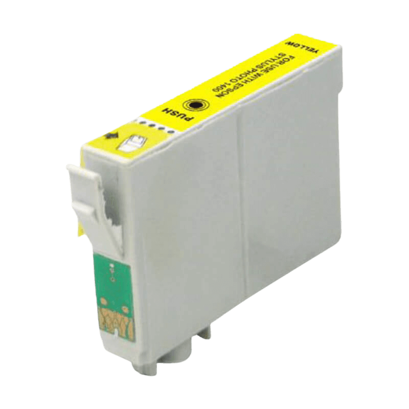 C13T12944011 Epson T1294 gul XL Printerpatron - 13 ml. - Kompatibel