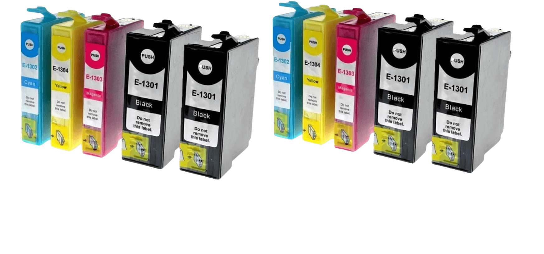 10 stk. XXL Epson T1301 Printerpatron rabatpakke - Kompatibel