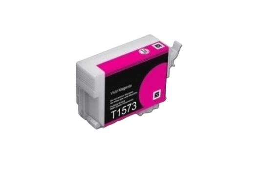 C13T15734010 Epson T1573 magenta Printerpatron - 26 ml. - Kompatibel