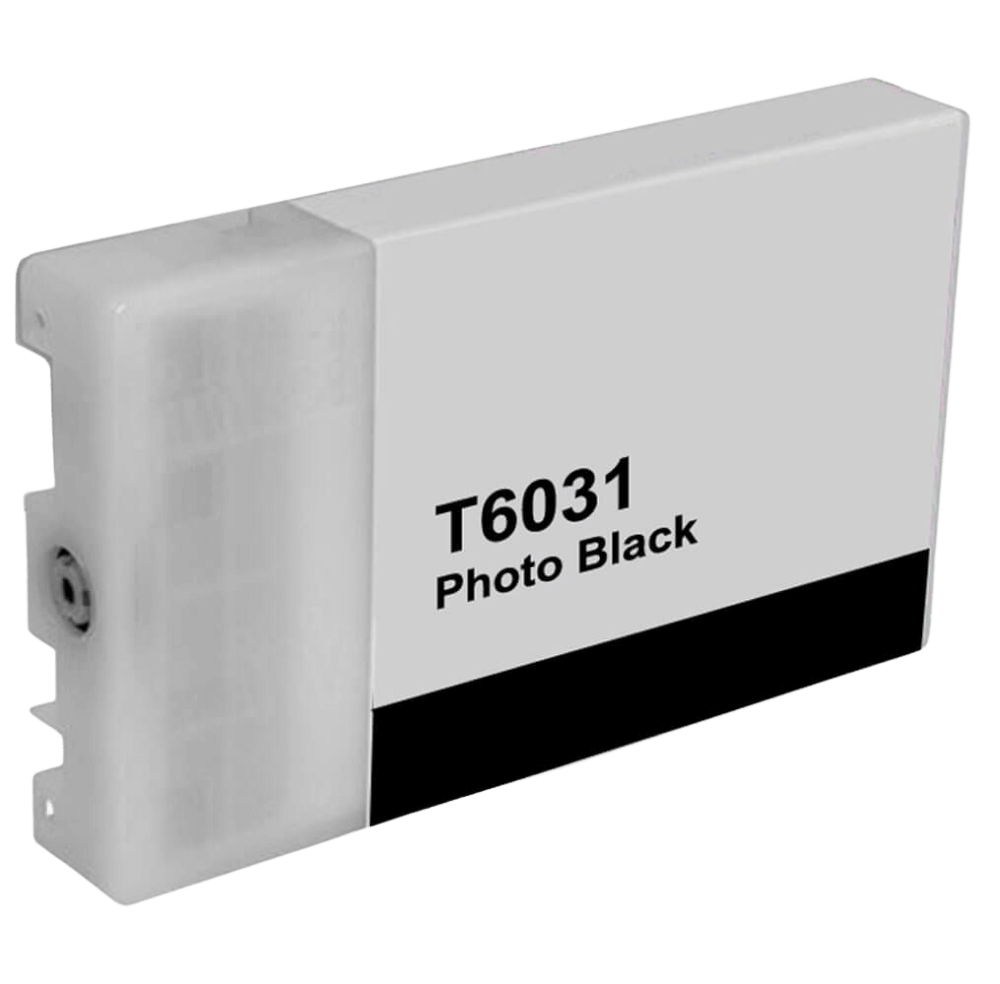 C13T603100 Epson T6031 foto sort XL Printerpatron - 220 ml. - Kompatibel