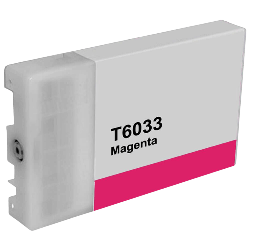 C13T603300 Epson T6033 magenta XL Printerpatron - 220 ml. - Kompatibel