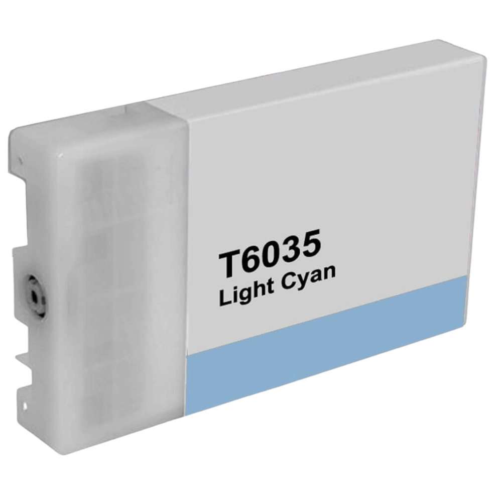 C13T603500 Epson T6035 lys cyan XL Printerpatron - 220 ml. - Kompatibel