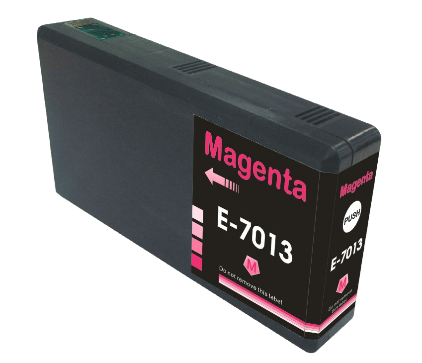 C13T70134010 Epson T7013 magenta XXL Printerpatron - 49 ml. - Kompatibel