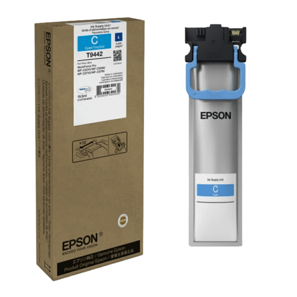 C13T944240 Epson T9442 cyan Printerpatron - 3000 sider - Original