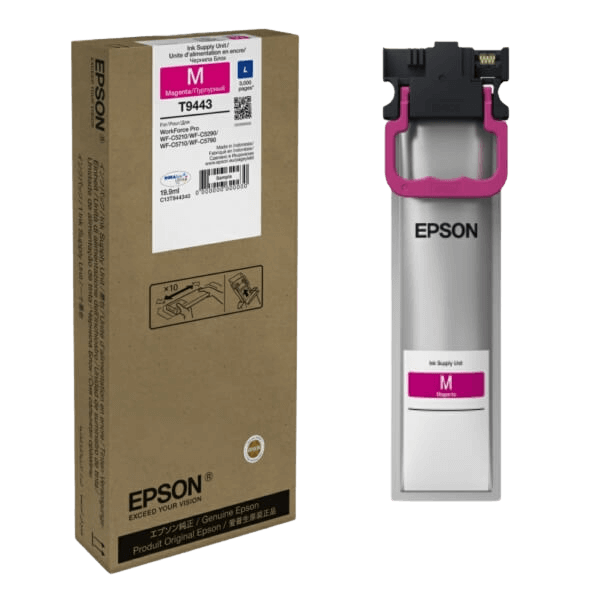 C13T944340 Epson T9443 magenta Printerpatron - 3000 sider - Original