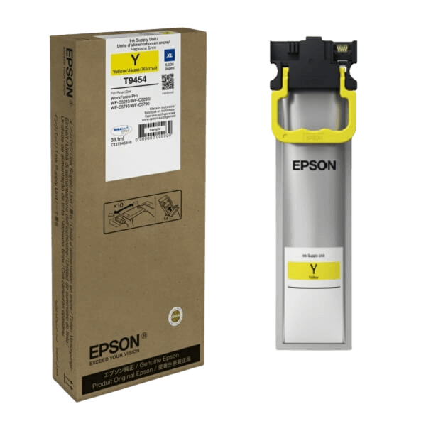 C13T945440 Epson T9454 gul XL Printerpatron - 5000 sider - Original