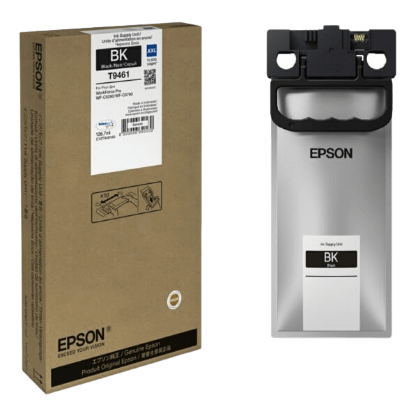 C13T946140 Epson T9461 sort XXL Printerpatron - 10000 sider - Original