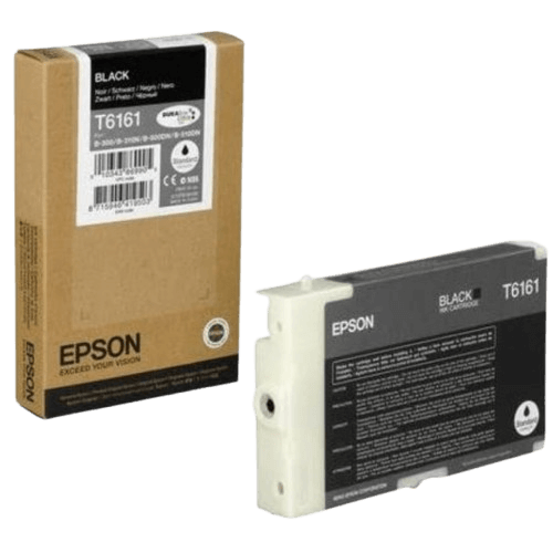 C13T616100 Epson T6161 sort Printerpatron - 76 ml. - Original