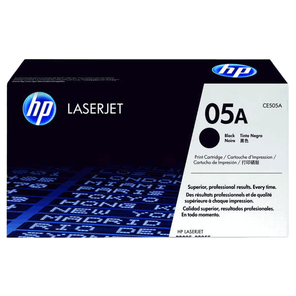 CE505A HP 05A sort Printerpatron - 2300 sider - Original