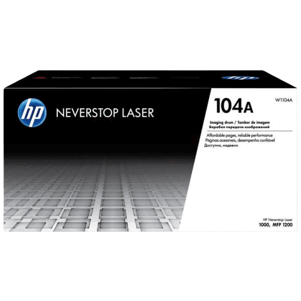 W1104A HP 104A sort Printerpatron - 20000 sider - Original