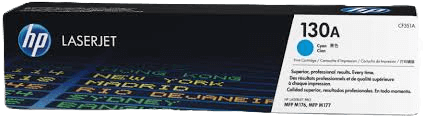 CF351A HP 130A cyan Printerpatron - 1000 sider - Original