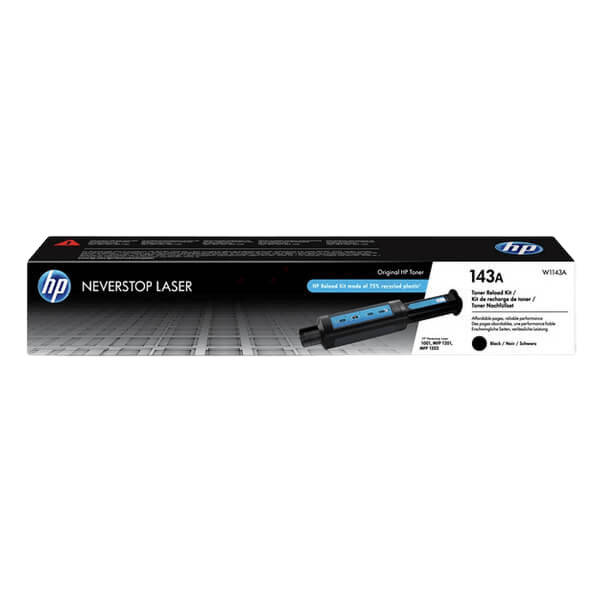 W1143A HP 143A sort Printerpatron - 2500 sider - Original