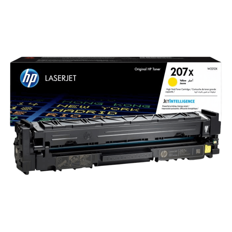 W2212X HP 207X gul XL Printerpatron - 2450 sider - Original