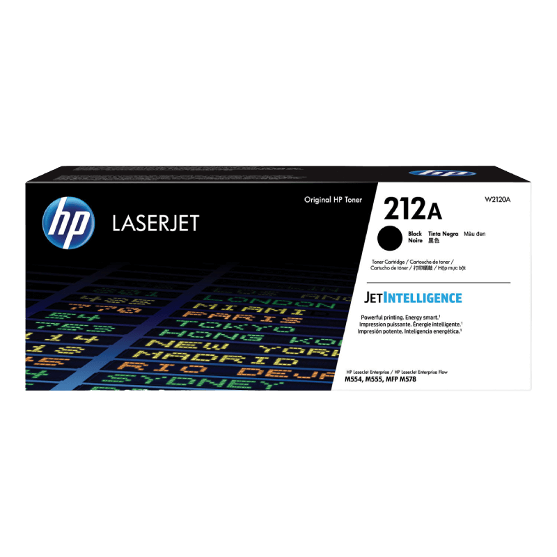 W2120A HP 212A sort Printerpatron - 5500 sider - Original