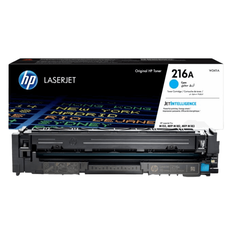 W2411A HP 216A cyan Printerpatron - 850 sider - Original
