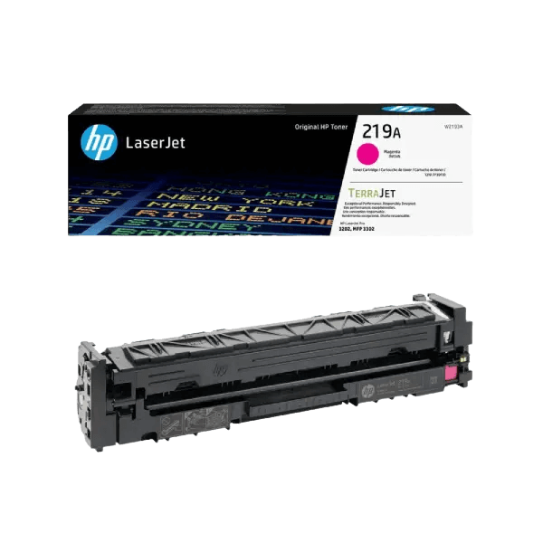 W2193A HP 219A magenta Printerpatron - 1200 sider - Original