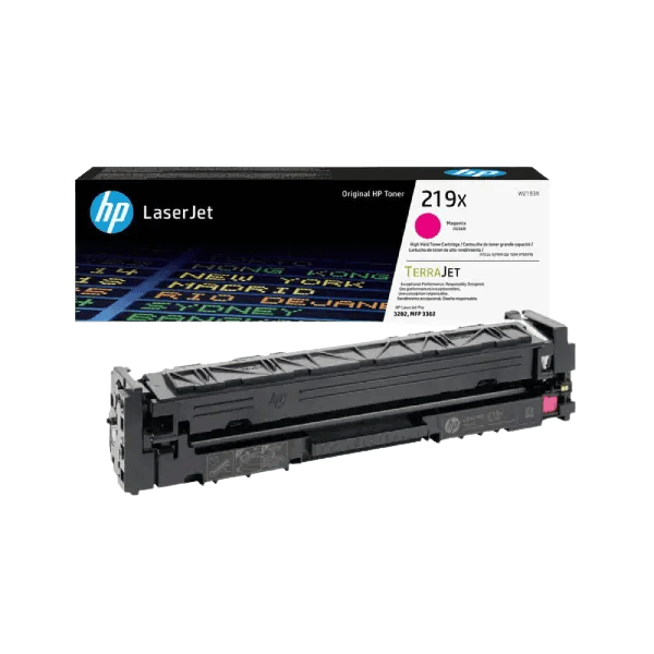 W2193X HP 219X magenta XL Printerpatron - 2500 sider - Original