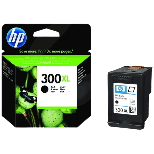 CC641EE HP 300 sort XL Printerpatron - 12 ml. - Original