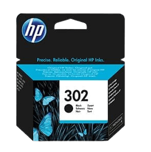 F6U66AE HP 302 sort Printerpatron - 3,5 ml. - Original