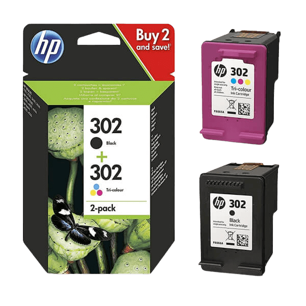 X4D37AE HP 302 CMYK Printerpatron - Original