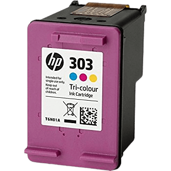 T6N03AE HP 303XL CMY XL Printerpatron - 10 ml. - Original