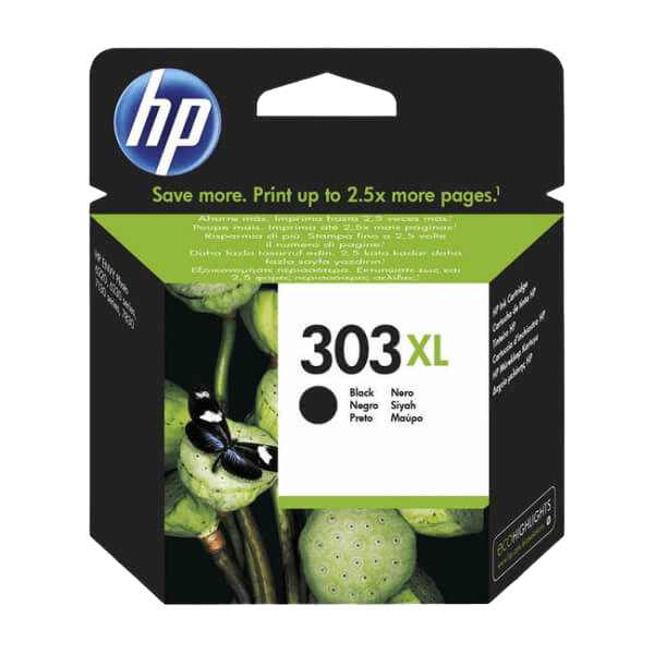T6N04AE HP 303XL sort XL Printerpatron - 12 ml. - Original