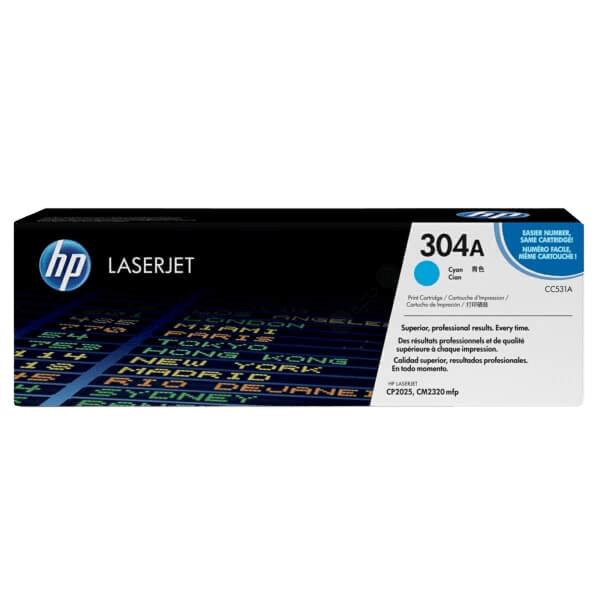 CC531A HP 304A cyan XL Printerpatron - 2800 sider - Original