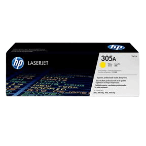 CE412A HP 305A gul Printerpatron - 2600 sider - Original