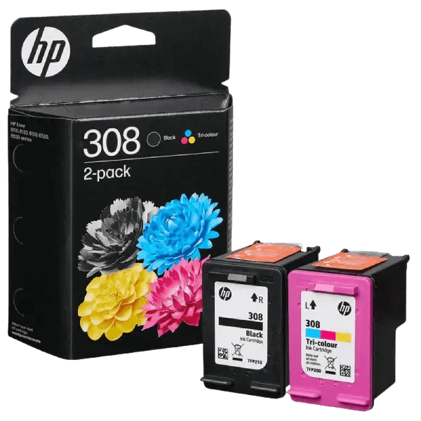 6L6S6UE HP 308 CMYK Printerpatron - 120 sider - Original