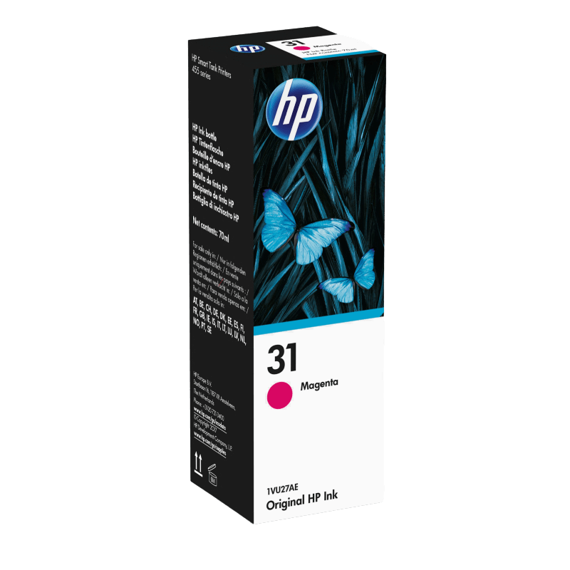 1VU27AE HP 31 magenta Printerpatron - 8000 sider - Original