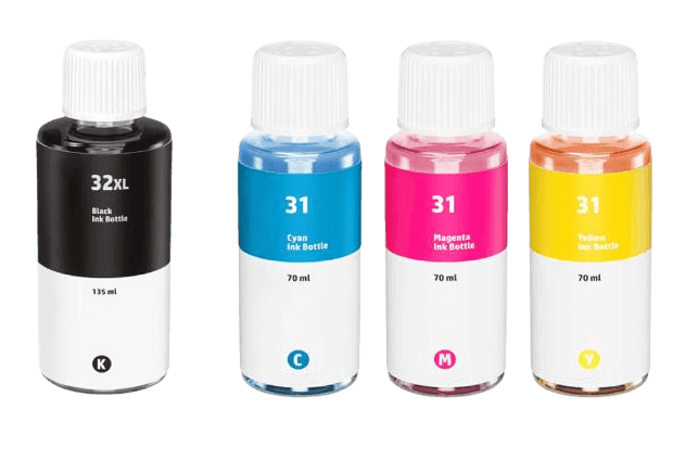 4 stk. HP 32XL + 31 Printerpatron rabatpakke - Kompatibel