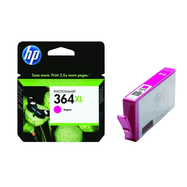CB324EE HP 364XL magenta XL Printerpatron - 6 ml. - Original