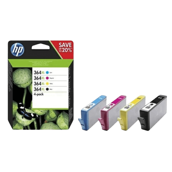 N9J74AE HP 364XL CMYK XL Printerpatron - 2800 sider - Original