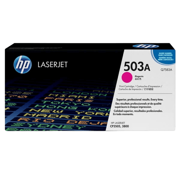 Q7583A HP 503A magenta Printerpatron - 6000 sider - Original