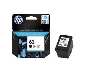 C2P04AE HP 62 sort Printerpatron - 200 sider - Original