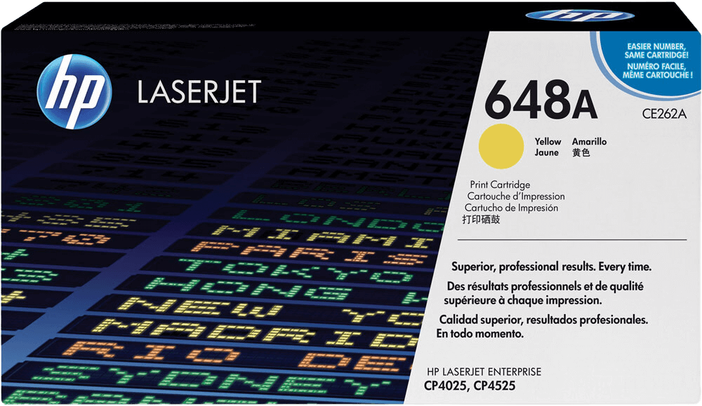 CE262A HP 648A gul Printerpatron - 11000 sider - Original