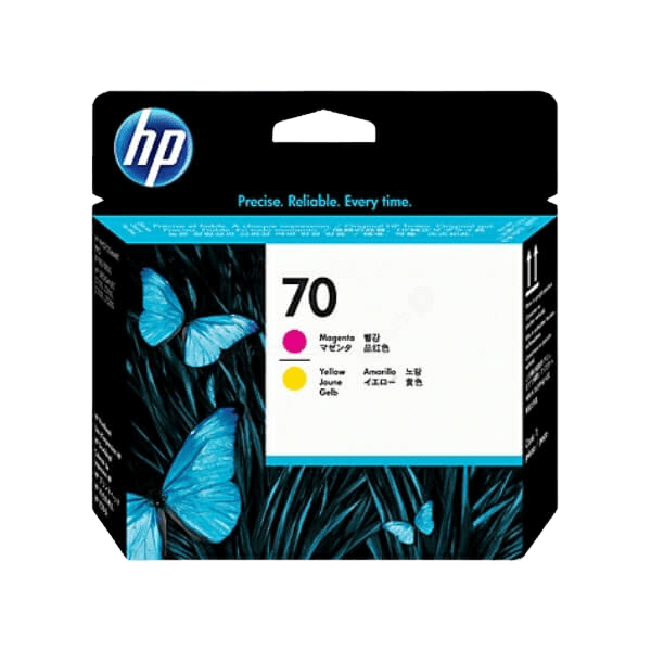 C9406A HP 70 magenta / gul Printerpatron - 130 ml. - Original